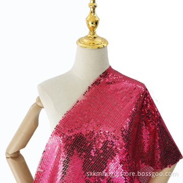 Sparkle Multi -Farb -Pailletten Net Stickstoffstoff